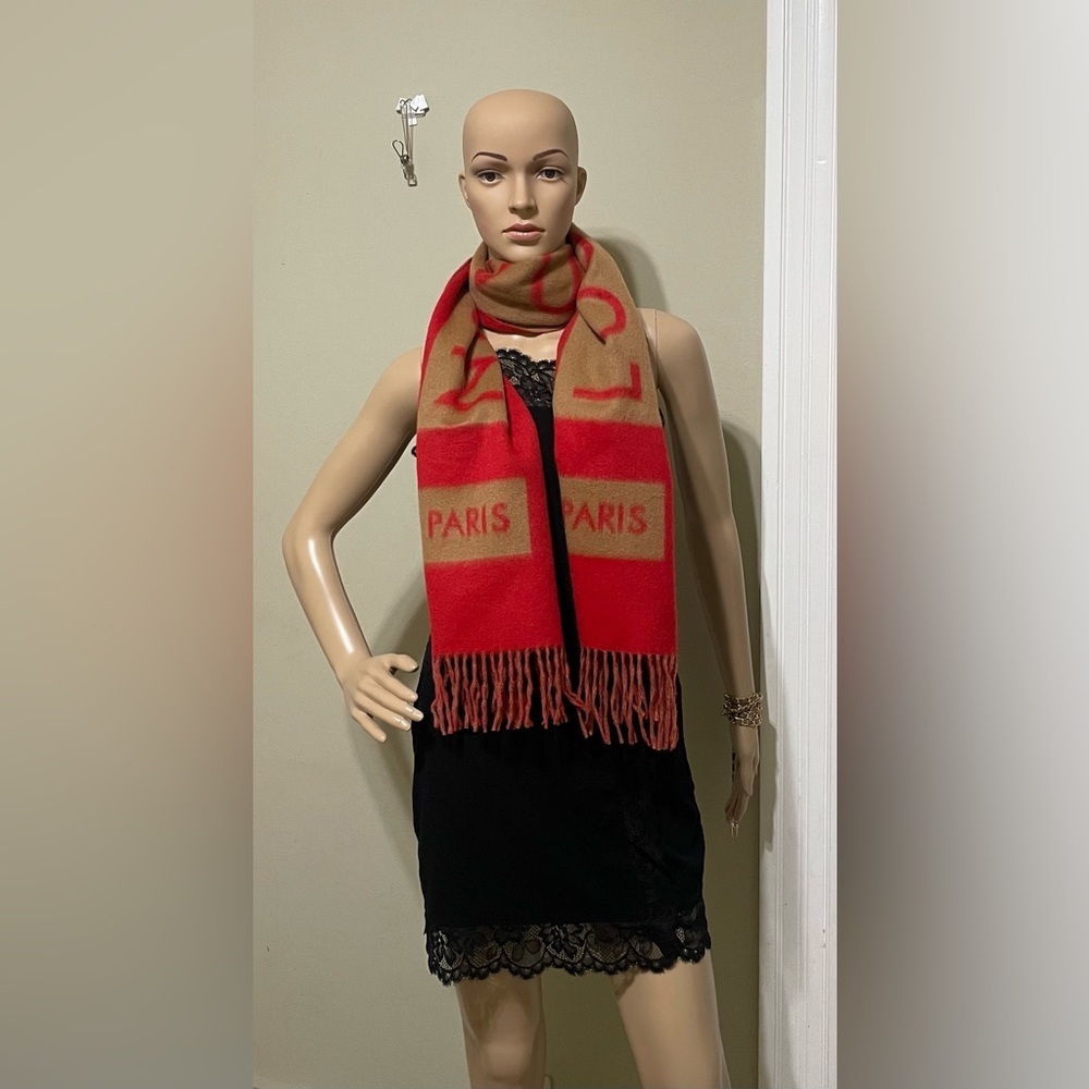 Louis Vuitton Cashmere Muffler Unisex - Picture 6 of 8